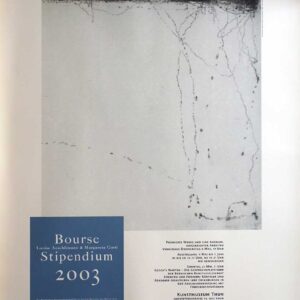Bourse/Stipendium 2003, Aeschlimann & Corti